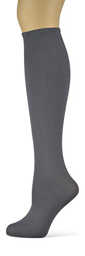 Silky Smooth Knee High Trouser Socks by Sox Trot | Thin Material | Made in USA (Solid Basics) 6 Pack3