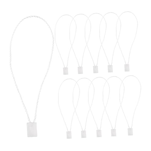 VILLCASE Fashionable Plastic Square Hook Tag Rope String Holder for Retail Clothing Shoes Luggage Constructi