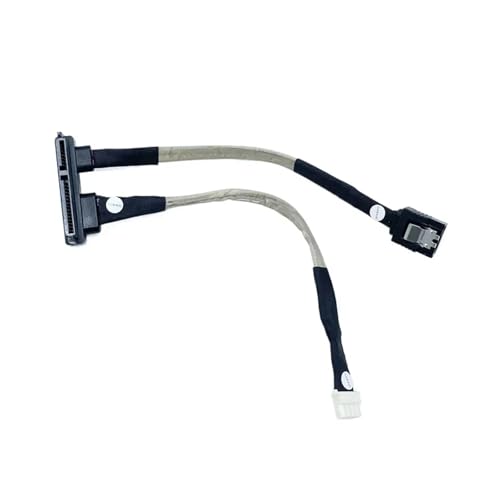 Cable de energía SATA 4pin y 7pin a codo de 90 grados