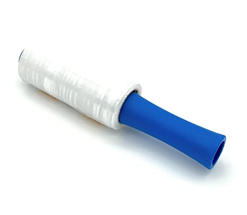 KAISER plastic Lámina elástica con mango, en 3 colores, 14 x 750 cm, ideal para mudanzas, embalaje y protección (azul) Cover