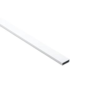 Hellermann Tyton North America 181-91517 Wiring Duct Cover for 1/2" Duct, 6 Long, PVC, White, 0.64" Width, 6 Length Pack of 30