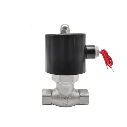 Électrovanne à vapeur 1/2 inox normalement fermée 220V 24V 12V pour circuit haute température - 2