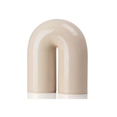 Lucie Kaas - Arco de porcelana - Paipa Almond - Porcelana - Color: Crema - Altura 14 cm - Tamaño: S Cover