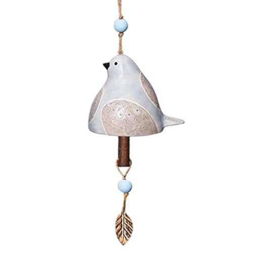 Carillon éolien oiseau cadeau idéal pendaison de crémaillère et jardin - 2