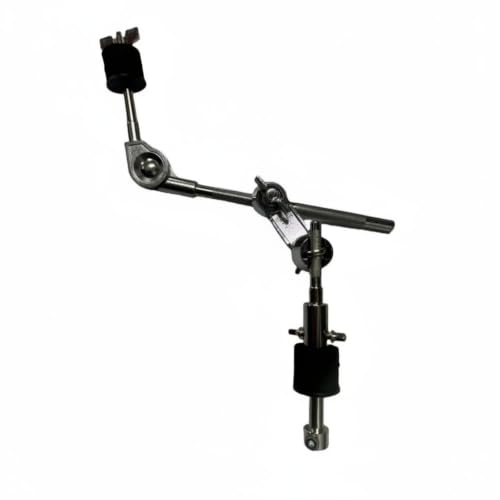 Abrazadera adaptadora para soporte de platillos, metálica y ajustable, hardware musical para batería miniatura 1
