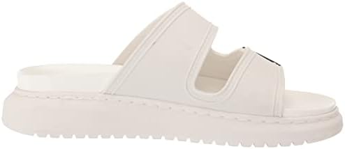 Madden Girl Women's Kingsley Slide Sandal, White, 8 | Image 5