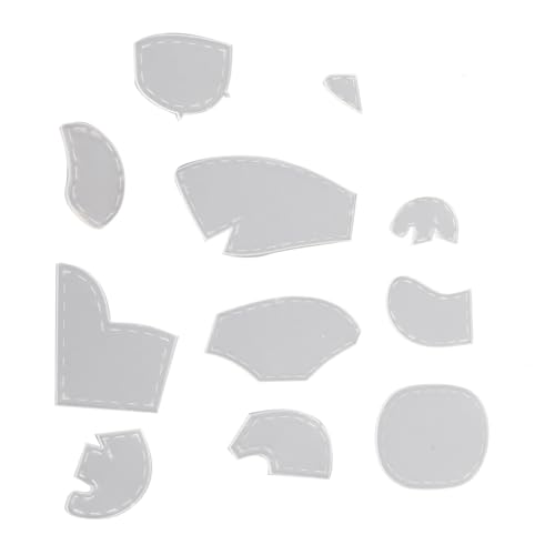 Elephant Template Ruler Set Acrylic Quilting Cutting for Sewing Home Art Craft 10 Inch