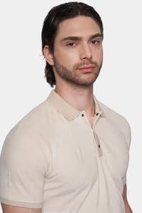 The Quarter Button Polo (Cream) - Image 3