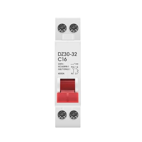 Mini disjoncteur compact DZ30-32 avec coupure Phase et Neutre 25A pour espace restreint