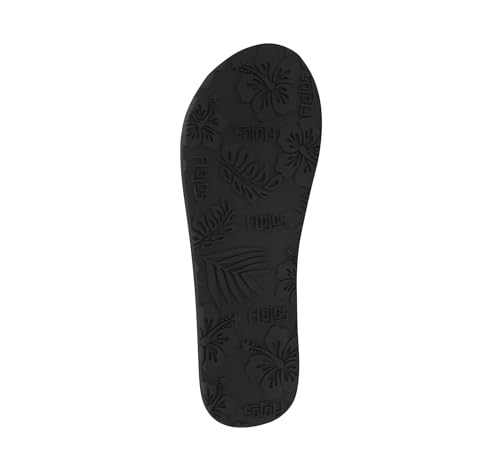 Flojos Women's Danica Flat Sandal, Black, 84