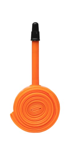 Tubolito Tubo Folding Bike Inner Tube 20" x 1.2-1.8, Presta Valve, Orange - Image 2
