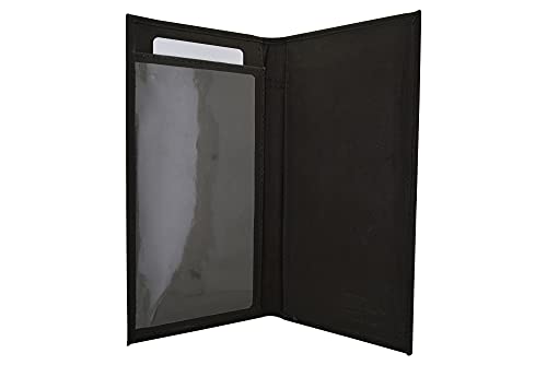 MARSHAL Genuine Leather Bifold Checkbook Covers Wallet #256CF3