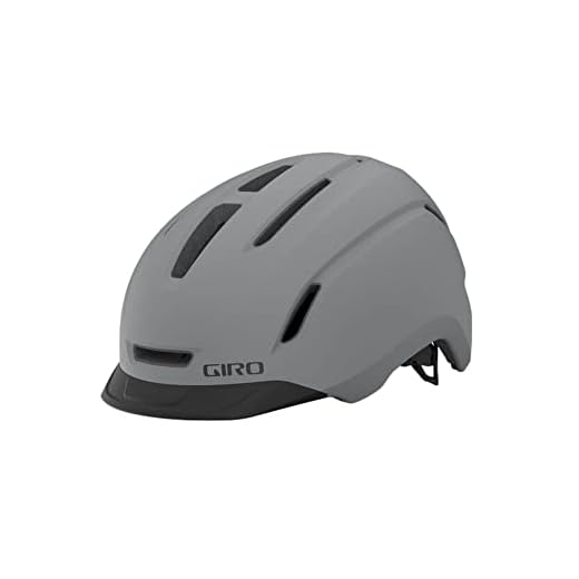 Giro Caden II Adult Urban Cycling Helmet - Matte Grey (2022), Medium (55-59 cm)