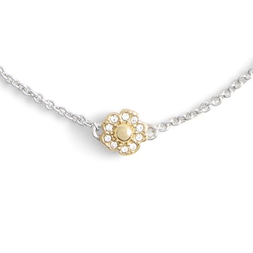 COACH Women's Signature Tea Rose Heart Strand Bracelet3