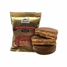 Mardel - Alfajores Dulce de Leche covered with dark chocolate - Box of 12