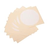 HEALLILY Xuan-Papier Sumi Chinesische Shikishi Malerei und Kalligraphie für DIY Handwerk Malerei, Graffiti, Papierschnitt und Pinsel, Goldfarben, 10 Blatt