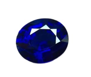Saphir bleu naturel de 7,50 Ratti, cadeau d'anniversaire mémorable