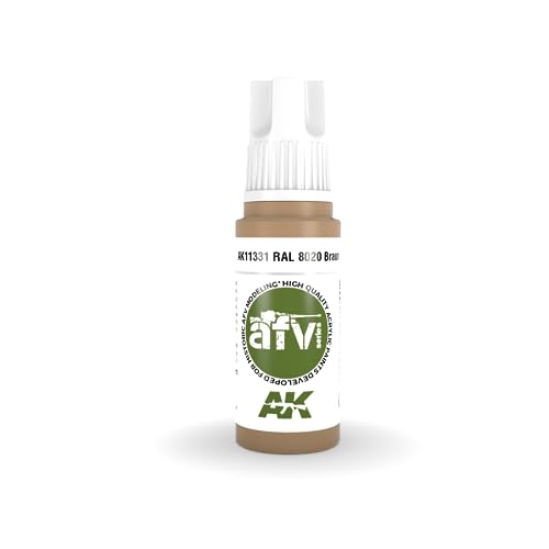 Ak Acrylics 3Gen Afv Ak11331 Ral 8020 Braun (17Ml)