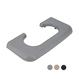 Center Console Cup Holder Compatible with Ford F250 F350 F450 1999-2010 Center Console Cup Holder Armrest Pad, Center Console Accessories (Grey)