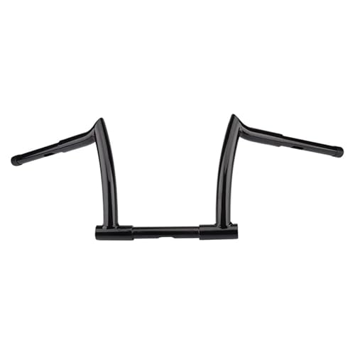 Guidon de moto 10" Rise en 1-1/4" rigide pour Sportster
