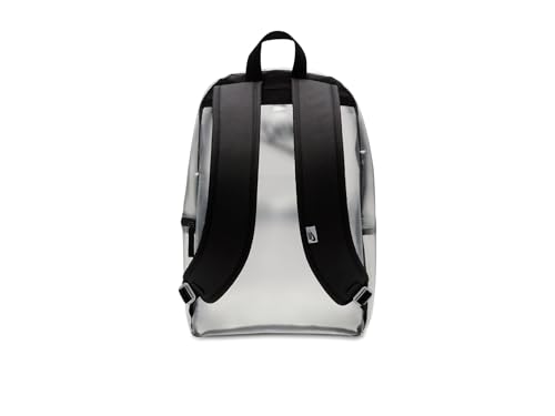 Nike Unisex Kids Heritage Crystal Backpack (25L) (Little Kid/Big Kid) Clear/Black/Black One Size - image 2
