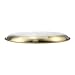 Antrader Round Gold Tray,Stainless Steel Tray for Jewelry Bar Jewelry Dish Key,1Pcs