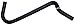ACDelco Professional 20751S Molded Heater Hose