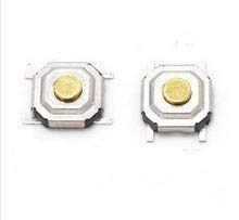 100pcs Touch Switch 5.2 x 5.2 x 1.5 mm SMD SMT Key+Hot