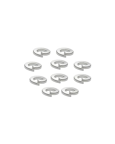 IMScrews 1/4" Spring Lock Washers - 304 Stainless Steel - Pack of 50 - Secure Fastening and Rust Resistance