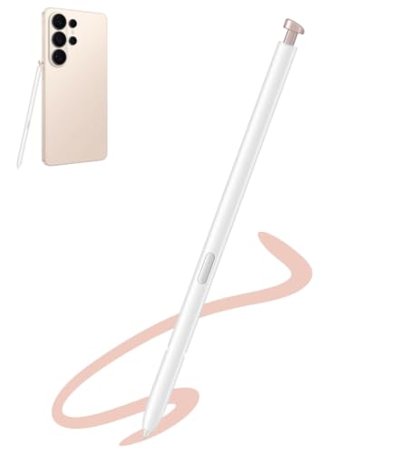 S26 Ultra S Pen - Air Command Replacement for Samsung Galaxy S26 Ultra 5G All Versions Stylus Pen with 5PCS Tips/Nibs (Pink Gold)