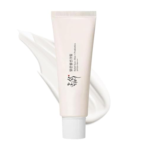Relief Sun Organic sunscreen SPF50++++PA++++ Rice and Probiotics | Korean Skin Care Solution for All Skin Types | Nourishing Skin Protection and UV Defense