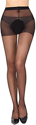 Image of High Waist Sexy Pantyhose Women's Sheer Garter Belt Stockings Suspender Tights