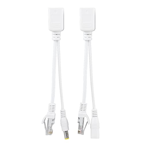 10 Pares Adaptador Inyector y Divisor POE RJ45 para Cámaras IP miniatura 4