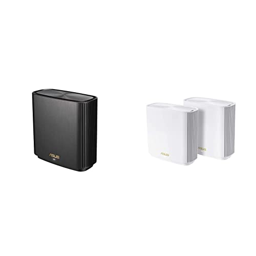 Asus Zenwifi Ax6600 Tri-Band Mesh Wifi 6 System (Xt8 1Pk) & Zenwifi Ax6600 Tri-Band Mesh Wifi 6 System (Xt8 2Pk) - Whole Home Coverage Up To 5500 Sq.ft & 6+ Rooms, Aimesh, White #TOP15