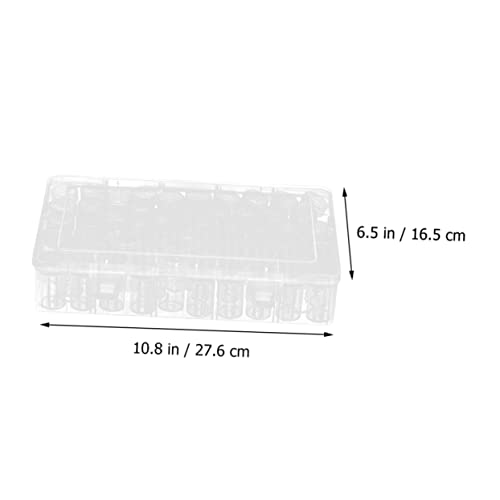 Boîte rangement bijoux compartimentée et transparente avec tri de précision - 7