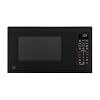 GE Countertop Microwave Oven, Compact 0.9 Cubic Ft., 900-watt Capacity, 7 Auto Cooking Settings, Child-Lock Technology, Kitchen Essentials for the Countertop, Dorm Room or Apartment, Black