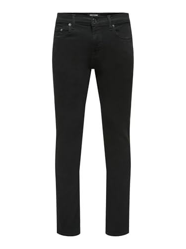 Only And Sons Loom Uomo Jeans Nero W34L...