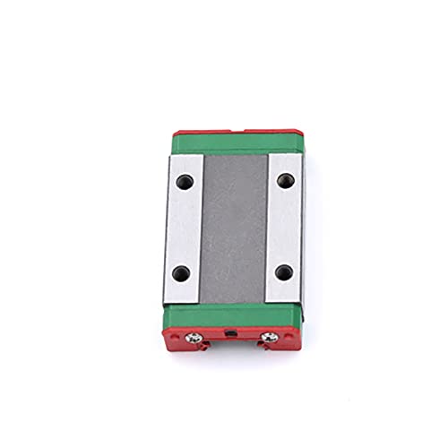 PYuLi-Linearführung MGN15H MGN9C MGN12C MGN15C MGN7H MGN7C BLOCK, 2PCS MGN9H MGN12H Wagen für MGN9 MGN12 MGN Miniatur lineare Schienenführung Graviermaschine (Color : 1PC, Guide Length : MGN15H) Cover