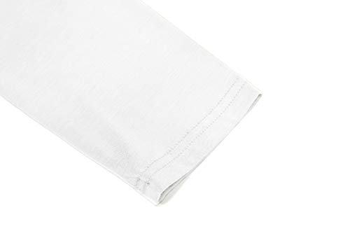 Herou Women Cropped Turtleneck Princess Costume Long Sleeve Tops White X-Large #TOP3