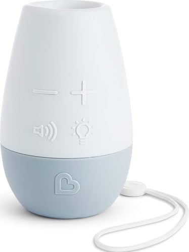Image of Munchkin Shhh… White Noise Sound Machine, Baby Soother, White/Grey