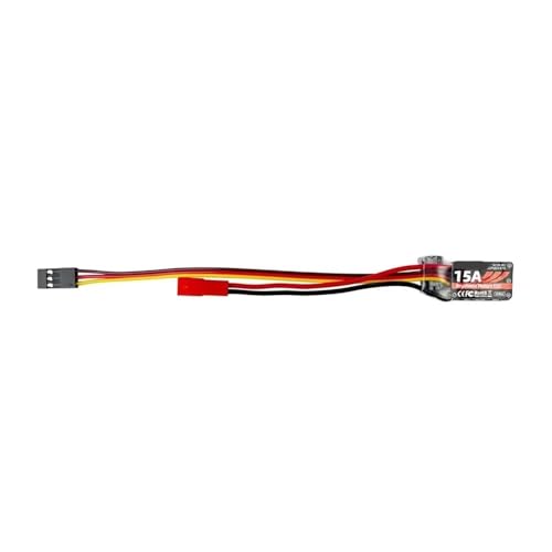 ESC 2S sans balais 15A régulateur BEC 5V/2A pour pilotage fluide de micro avion