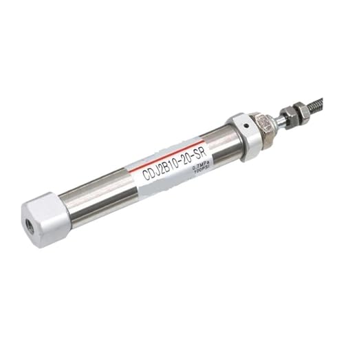 Cilindro de aire CDJ2B10-5R para solucionar fallos de espacio en sistemas neumáticos 2