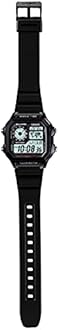 Casio Sports Unisex Analogue Watch with Gray Dial Analog - Digital Display - AE-1200WH-1A
