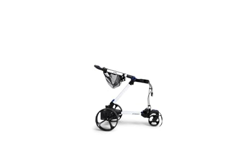 Jovial 3-Wheel Golf Push Cart with Deluxe Scorecard Holder - Black