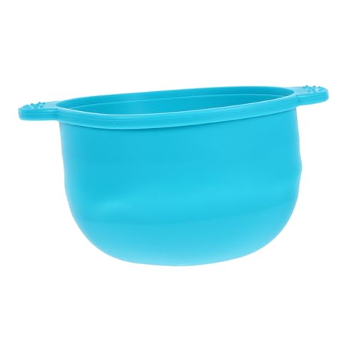 CALLARON máscara de bricolaje cuenco de metal para mezclar tazones de silicona para mezclar accesorios de belleza cuencos de silicona crisol de cera gel de sílice Green
