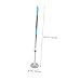 SHERCHPRY Rotating Mop Rod with Detachable Round Mop Head Durable Mop Handle Replacement for All Floor Types Easy to Use and Resistant Design