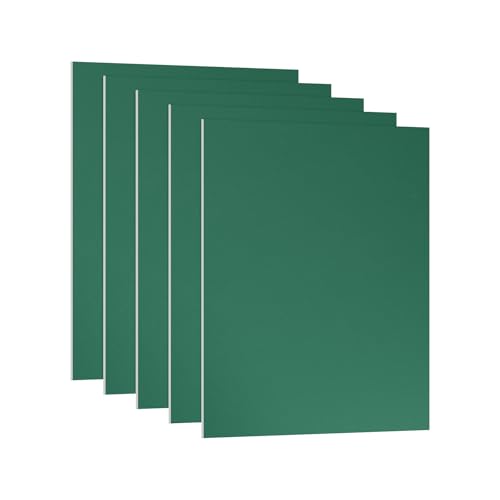 Image of PATIKIL 7x5x1 /32inch Anodized Aluminum Sheet, 5Pcs Metal Rectangle Aluminum Plate 0.8mm Thick Engraving Blanks for Laser Engraving DIY Decorative Crafting Home Decoration, Green