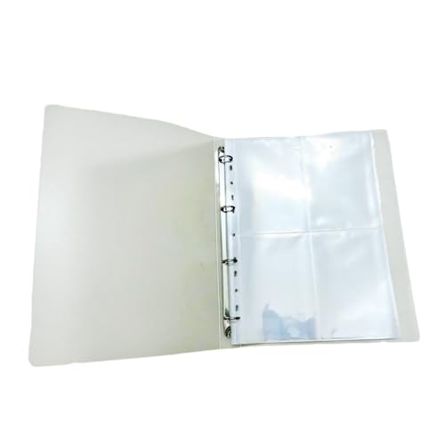 ポストカード 専用 収納ファイル 大容量 40ページ ブロマイド L版 写真 ディスプレイアルバム 収納 保管 はがきサイズ 160枚収納可能