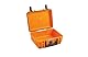 B&W International Transportkoffer Outdoor 1000 (PP.41) Orange – Leerkoffer – wasserdicht (IP67), staubdicht, schlagfest, extrem robust