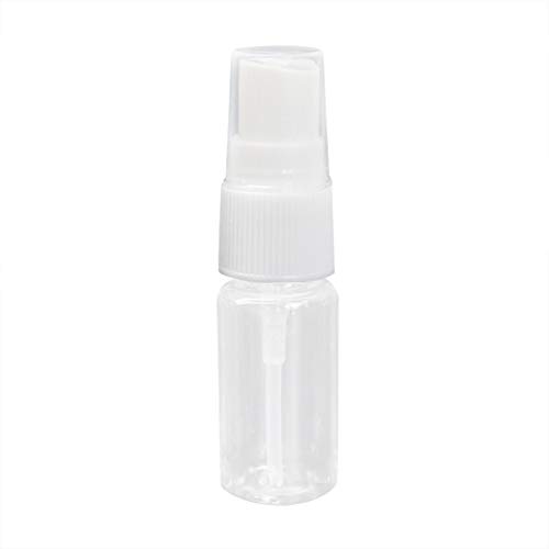 10ml Extra Fine Mist Mini Spray Bottles with Atomizer Pumps- for Essential Oils Travel Perfume Bulk Portable Makeup PP/PET Refillable Plastic